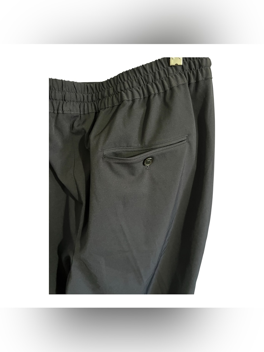 Tiffany & Co. Black Women's High-Rise Trousers with Zip Fly - Picture 3 of 6